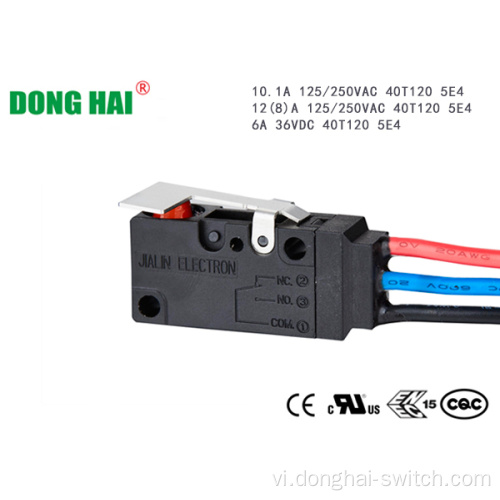 IP67 Công tắc tạm thời chống nước SPDT kín nước